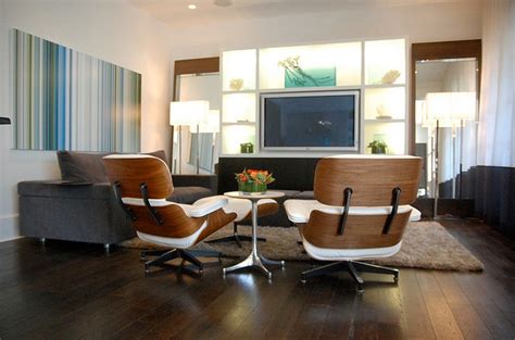 The best design classics 20 years on the internet. Eames Lounge Chair & Ottoman,White Leather/Palisander ...