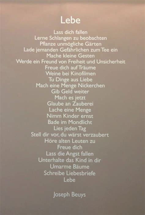 Sie beziehen sich aufwärts uns und passen sich unseren gedanken und baden an. Ich bin ein Sender, ich strahle aus. (JB 1964) | Kunst ...