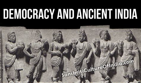 Democracy And Ancient India