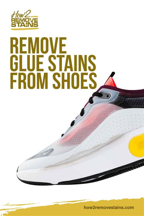 Since it's not easy, we should always be careful when we try to clean or remove stains caused by it How to remove glue stains from shoes  Detailed Answer 