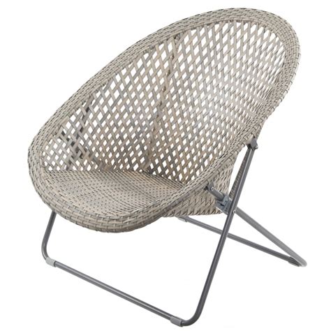 Outdoor foldable ham mock lounger recliner luxury camp chair camping chairsdescription durable materialthe upgraded weather resistant pe rattan is more durable and has a better texture and. Grey & Buff Faux Rattan Garden Chair & Table Set