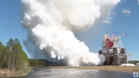 Sls Nasa Successfully Tests Rocket That Will Help Artemis Astronauts