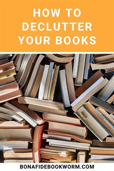How To Declutter Books A Step By Step Guide Bona Fide Bookworm