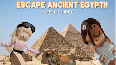 Ancient Egypt Obby Roblox With Nicole And Araina Your4queens Youtube