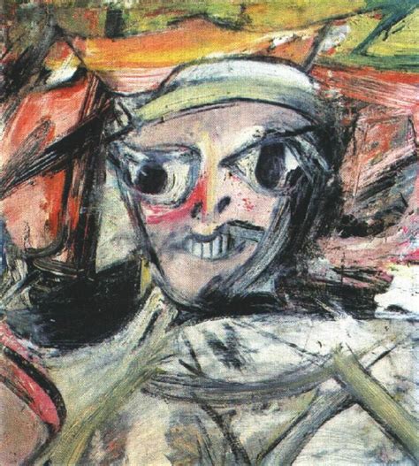 Woman I 1952 By Willem De Kooning Abstract Expressionism Portrait