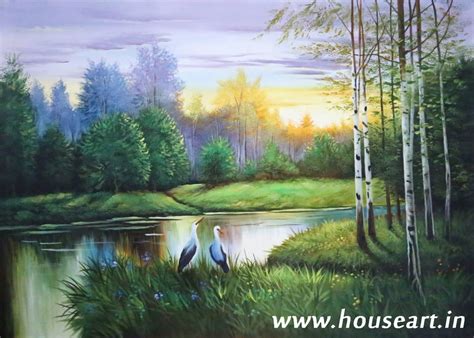 Landscape Acrylic Painting For Sale Houseart
