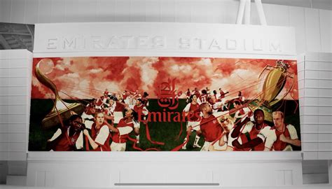 Egal On Twitter I Like Arsenals New Emirates Stadium Artwork Which