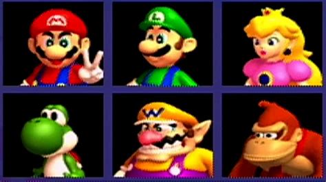 Mario Party All Characters Youtube