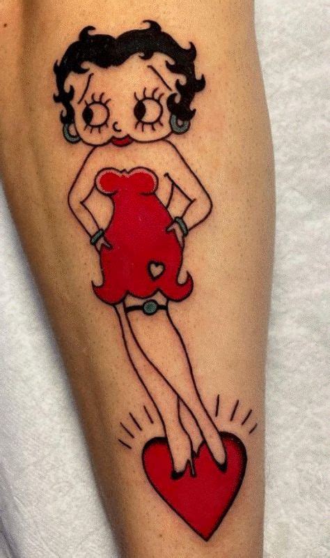 Betty Boop Tattoos Exploring The Meaning Behind This Iconic Character