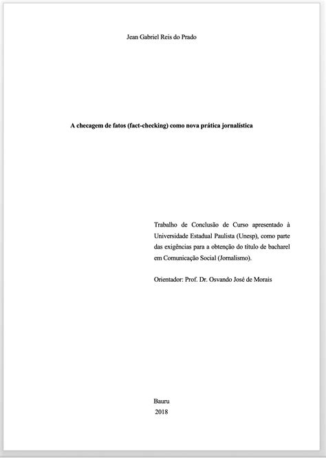 Modelo Trabalho Academico Abnt