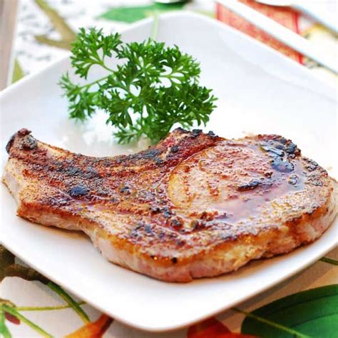 I have no idea what to call the sauce i use for these pork chops. Juicy, flavorful baked pork chops. | Baked pork chops ...