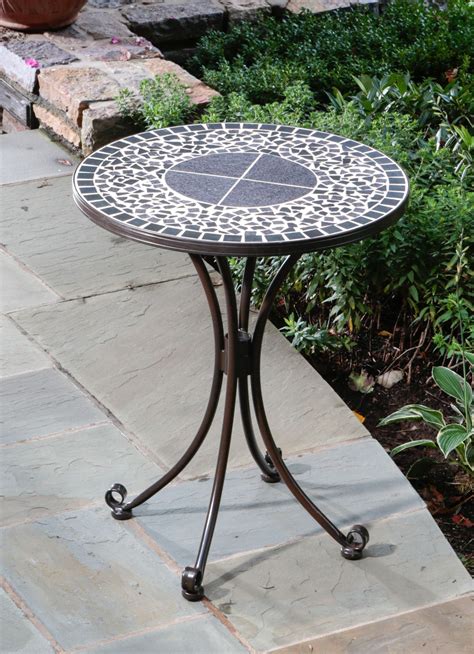 Alfresco Home Vulcano Mosaic Outdoor Bistro Table Bistro Table