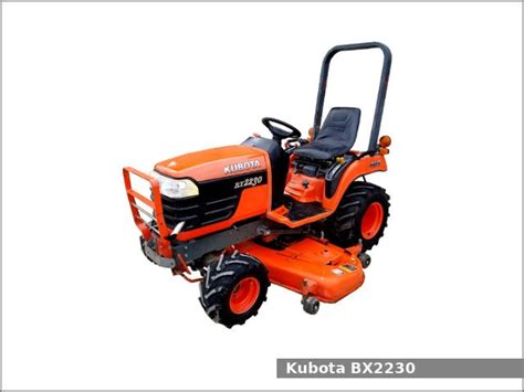 Kubota Bx2230 Sub Compact Utility Tractor Review And Specs Tractor Specs