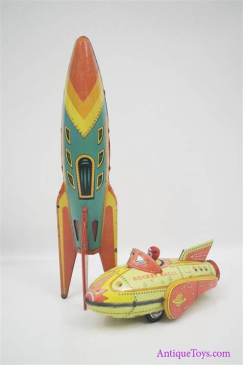 1950s Modern Toys Friction X 5 Space Ship Rocket Sold Antique Toys