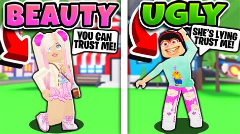 Ugly Vs Beauty Challenge In Adopt Me Roblox Adopt Me Youtube