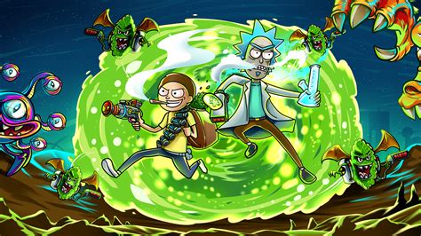 Customize and personalise your desktop, mobile phone and tablet with these free wallpapers! 1920x1080 Rick And Morty In Another Dimension Illustration Laptop Full HD 1080P HD 4k Wallpapers ...