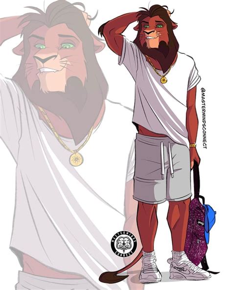 Kovu Artist Gave The Lion King Characters A Humanlike Makeover