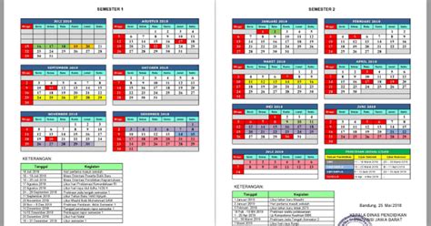 File kalender 2016 ini masih dalam bentuk vector. Kalender Pendidikan Tahun Pelajaran 2016 Dan 2017 Provinsi ...