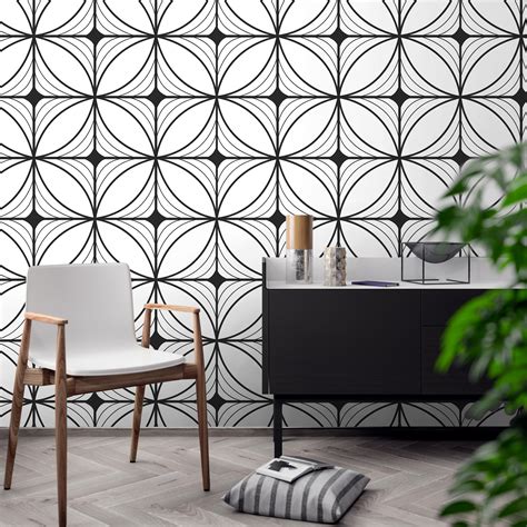Geometric Art Deco Wallpaper
