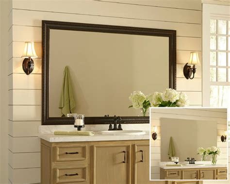 Framed Bathroom Mirror Design Ideas And Remodel Pictures Houzz