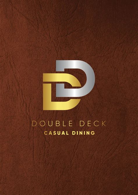 Double Deck Casual Dining Menu Menu For Double Deck Casual Dining
