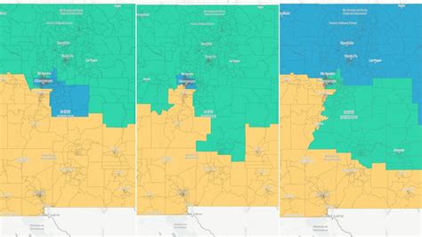 New Mexico Redistricting Three Congressional Maps Being Proposed
