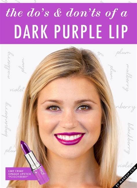 with fall in full swing it s time to go looking for the perfect dark lipstick purple maybe
