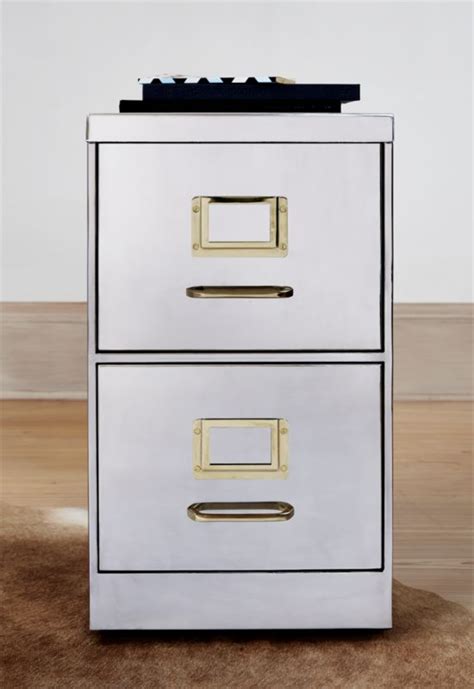 Small Stainless Steel File Cabinet