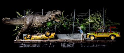 Cool Stuff Iron Studios Reveals An Incredibly Detailed Jurassic Park