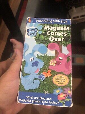 Nick Jr Blues Clues Magenta Comes Over Grelly Usa