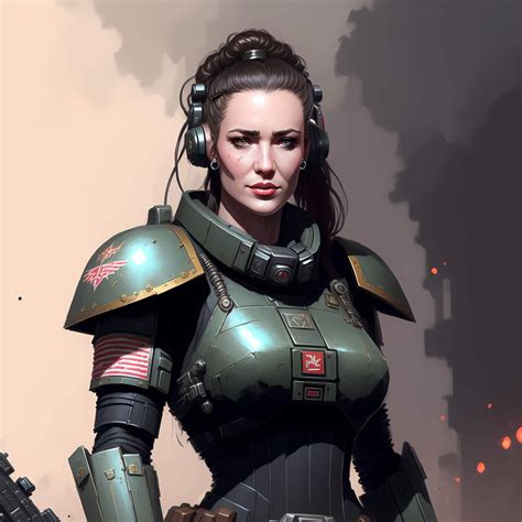 Artstation Female Space Marines