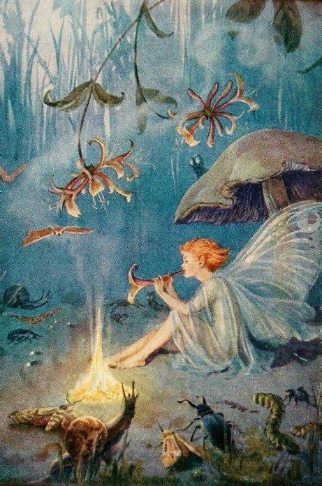 The Faerie Folk With Images Fairy Art Vintage Fairies Fairy