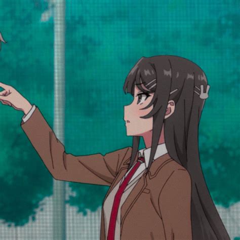 Mai Sakurajima Matching Icons Anime Couple Matching Pfp See More