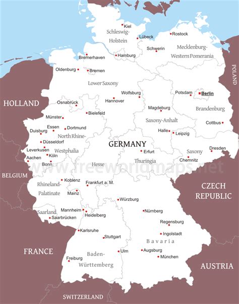 Germany Political Map