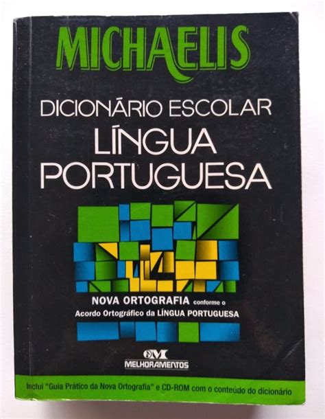 Dicionário Escolar Língua Portuguesa Michaelis Livro Editora