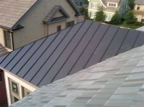 Dark Bronze Standing Seam Roof Panels Metal Pinterest Standing