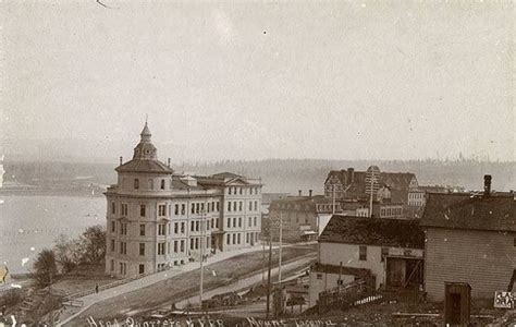Downtown Tacoma Before The Old City Hall Was Built Pre 1885 Tacoma