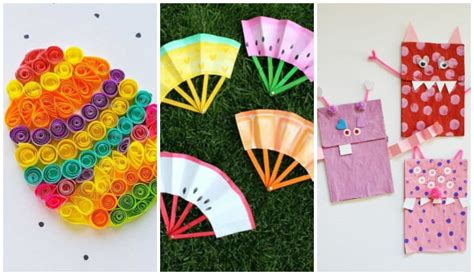 50 Crafts Using Paper and Glue