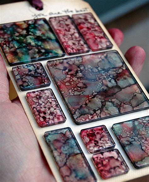 Marbled Alcohol Inks Tutorial Alcohol Ink Jewelry Alcohol Ink Glass