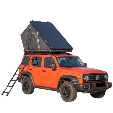 Buy Rooftop Tents For Camping Aluminium Triangle Shell Camping Suv Car