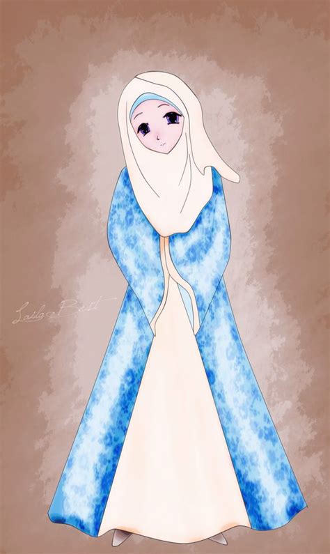Pin Oleh Appa Genius Di Muslima Anime Animasi Kartun Jilbab Muslim
