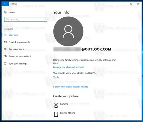 Find If You Use Local Account Or Microsoft Account In Windows 10