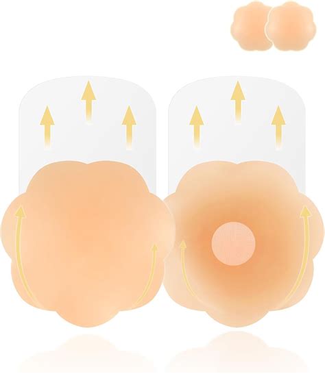 Niidor Reusable Adhesive Silicone Nipple Cover For Women Breast Lift