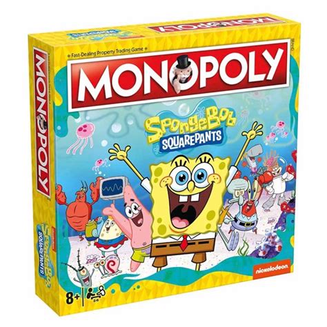 Monopoly Spongebob Squarepants Board Games Toys And