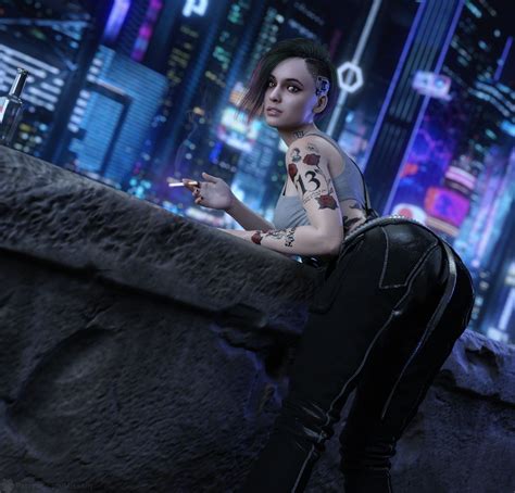 Judy Alvarez Cyberpunk 2077 By Alienally On Deviantart