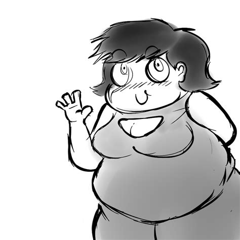 Chubby Girl Again By Chongothedrawfriend On Deviantart