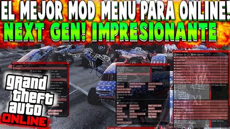 Gtav online 1.51 mod menu. GTA 5 ONLINE 1.35 NUEVO MOD MENU PARA NEXT GEN EL MEJOR ...