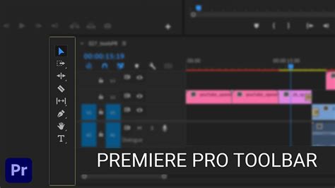 Premiere Pro Tool Bar Explained Otosection