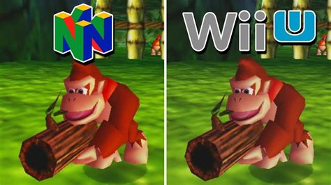 Donkey Kong 64 1999 N64 Vs Wii U Which One Is Better Youtube