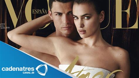 Cristiano Ronaldo Y Su Novia Posan Desnudos Para La Revista Vogue